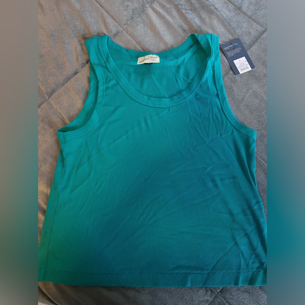 NWT universal threads teal blue tank top